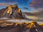 Mt. Vestrahorn and dunes, Iceland Art Print